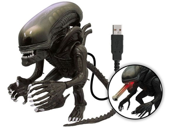 accesorios alien usb lengua iluminada