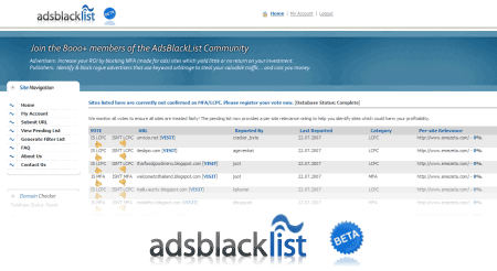 adsblacklist adsense blacklist
