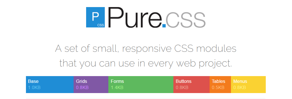 Framework CSS: Pure CSS