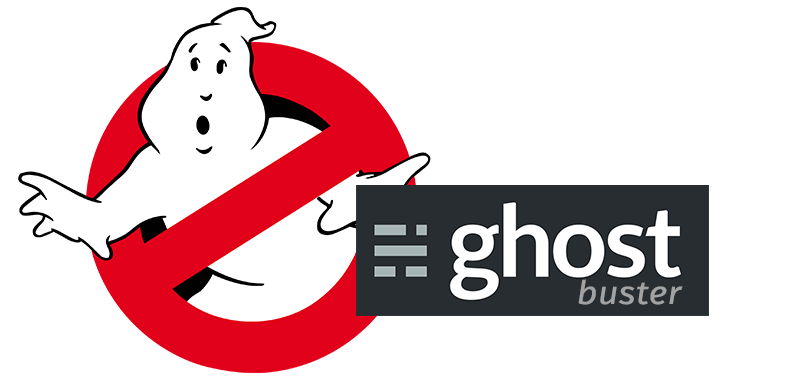 Alternativas a WordPress: Ghost buster