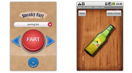 sneaky fart spin bottle android apps aplicaciones