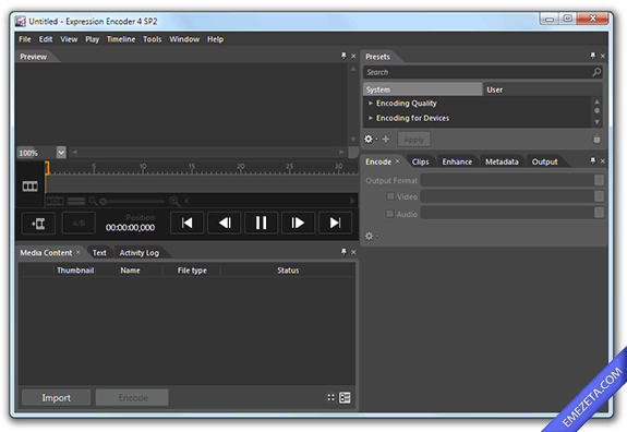 Capturar pantalla en video (screencast): Expression encoder 4