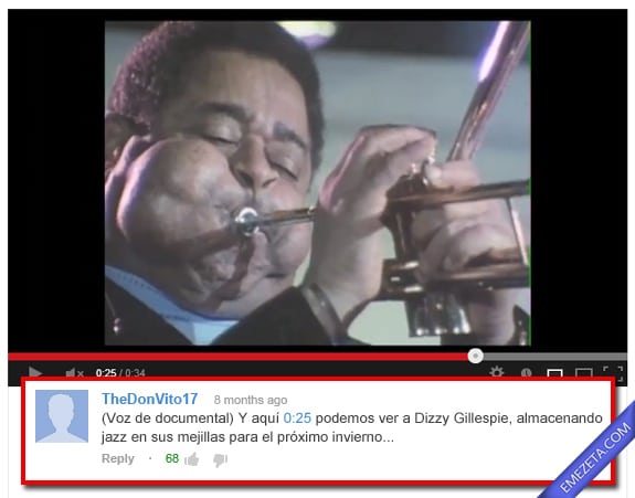 Comentarios de Youtube: Documental jazz