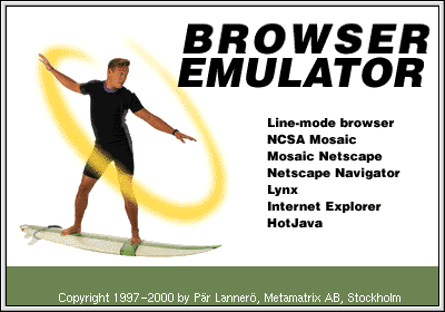 deja vu emulator mosaic netscape internet explorer hotjava