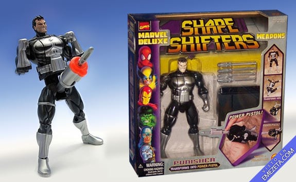 Figuras de acción: Punisher (Shape Shifters)