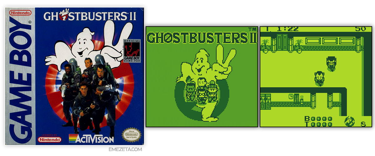 Juego Ghostbusters 2 para GameBoy