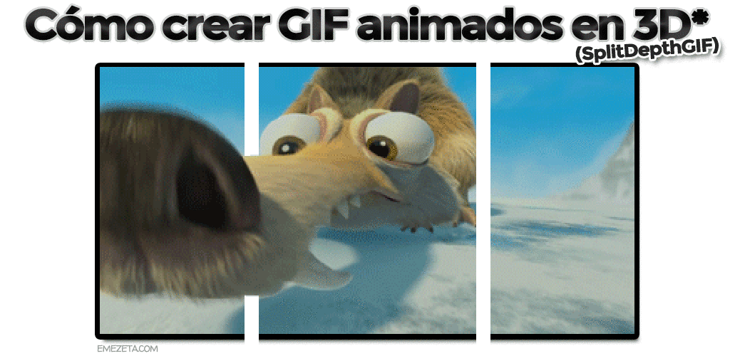 ¿Cómo crear GIF animados en 3D?