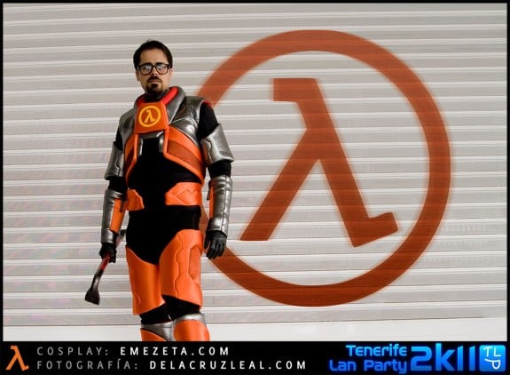 Freemanz: Cosplay del personaje Gordon Freeman (Half-life)