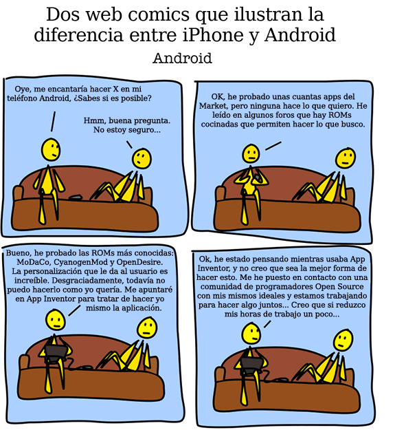 Usuarios de iPhone vs Usuarios de Android #humor