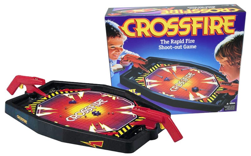 Crossfire: La adicción del Air-Hockey mezclado con el frenesí de un juego rápido