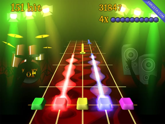 Frets on fire, juego open source clon de Guitar Hero