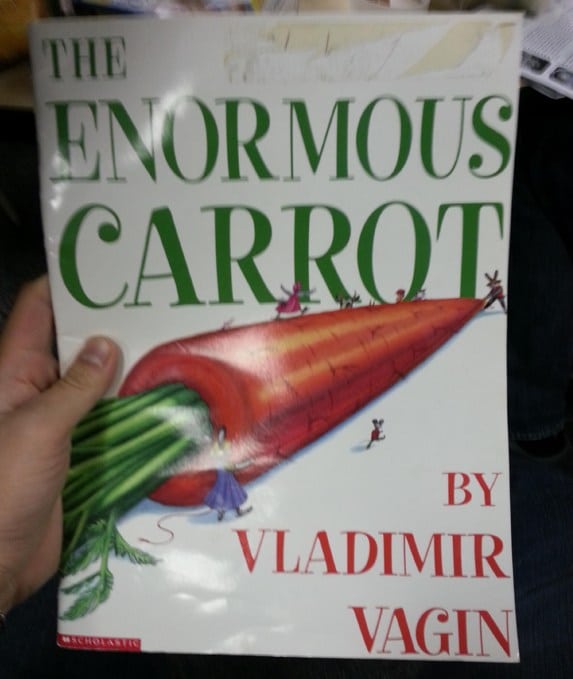 Malinterpretaciones involuntarias: Enormous carrot