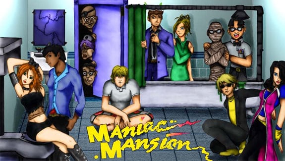 maniac mansion style estilos manga anime new