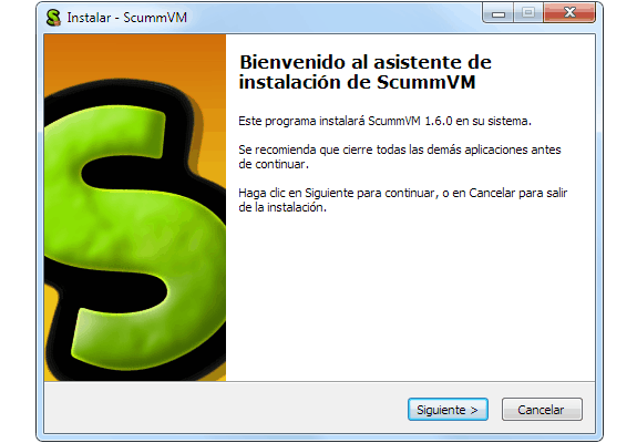 Descargar e instalar ScummVM