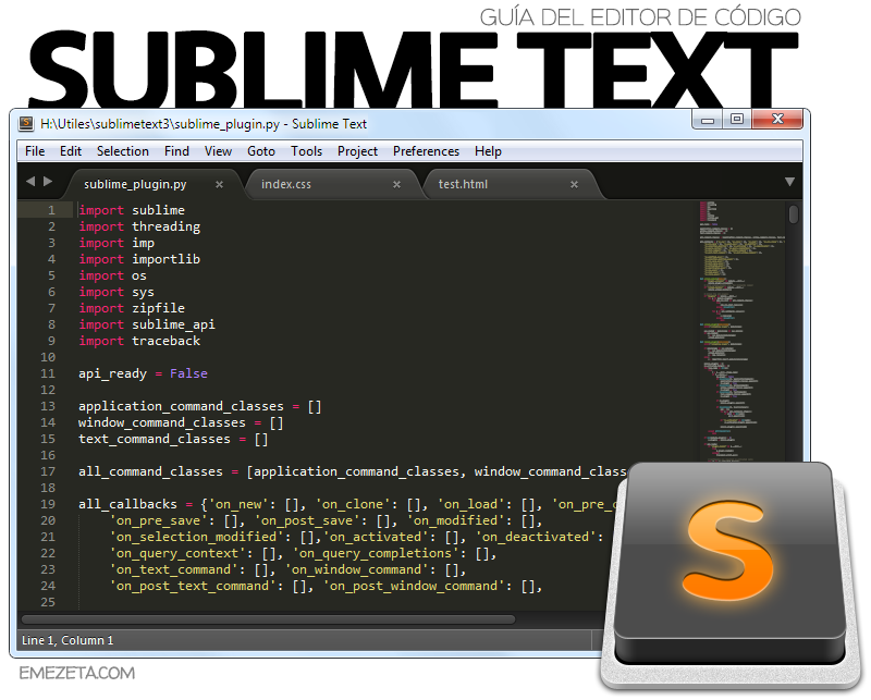 Editor de código Sublime Text