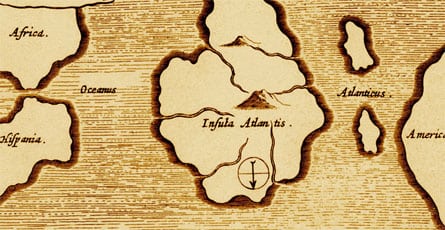 mapa atlántida
