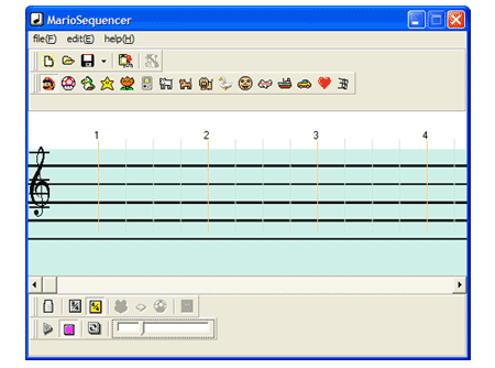 mario paint sequencer