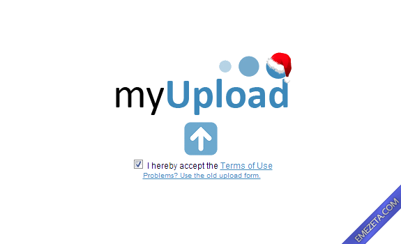 Páginas para subir o compartir archivos: Myupload