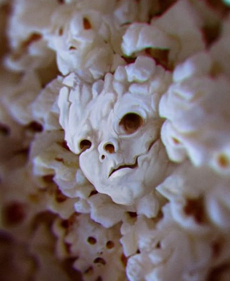 Pareidolia: Evil popcorn cotufa
