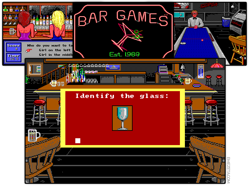 Juego: Bar Games