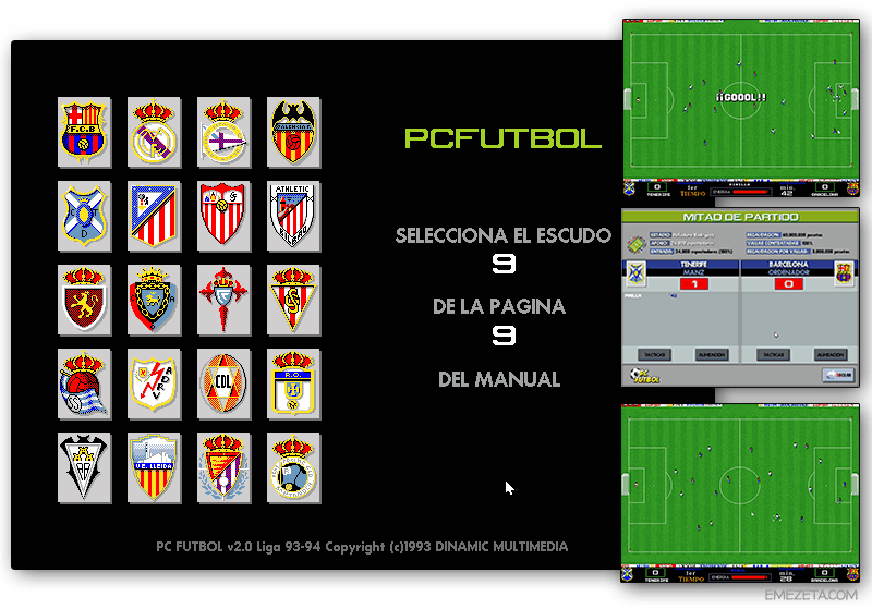 Juego: PC Fútbol