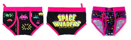 space invaders bragas braguitas ropa interior
