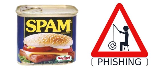 spam phishing scam