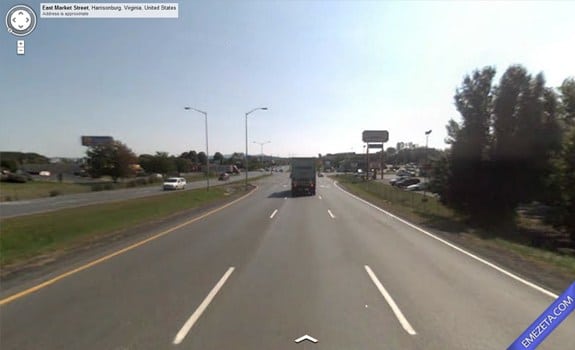 Google Street View: Fallo en matrix