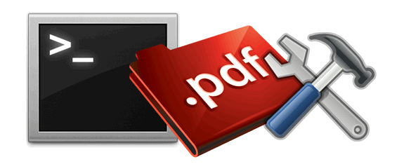 Comandos de terminal para manipular ficheros PDF