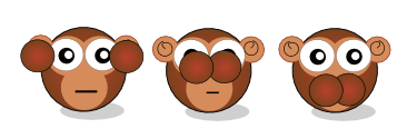 tres monos bit y byte