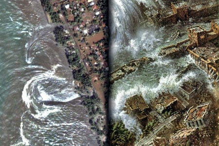 tsunami desastre maremoto atlántida