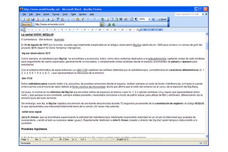 workfriendly navegar navegador microsoft word office 2003