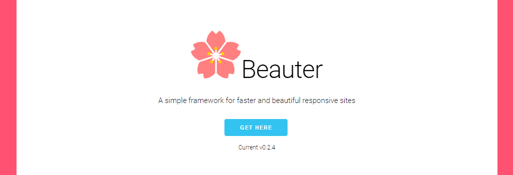 Framework CSS: Beauter