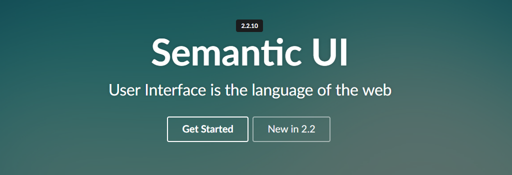Framework CSS: Semantic UI