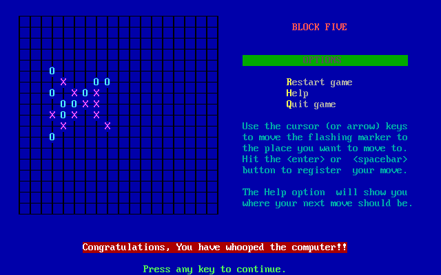 Block Five (Puzzle Fun Pack) de Apogee Software