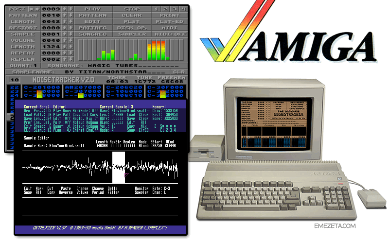Trackers para Commodore Amiga