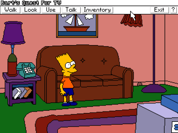 Aventura gráfica: Bart Quest for TV