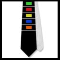 corbatas necktie tie guitar hero