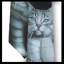 corbatas necktie tie ratón gato 