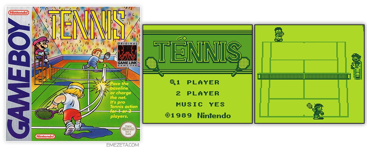 Juego Tennis para GameBoy