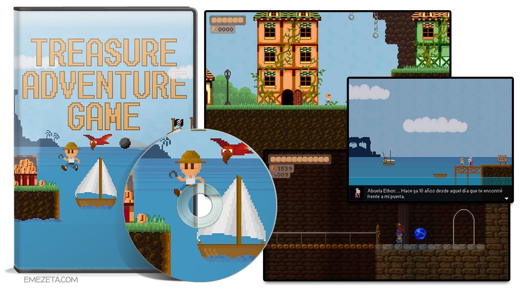 Treasure adventure game