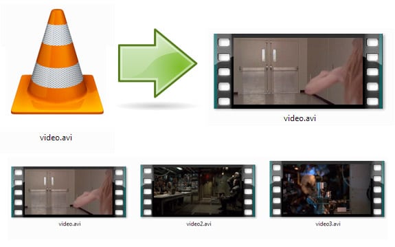 Reparar la miniatura de videos AVI: Miniaturas video avi windows