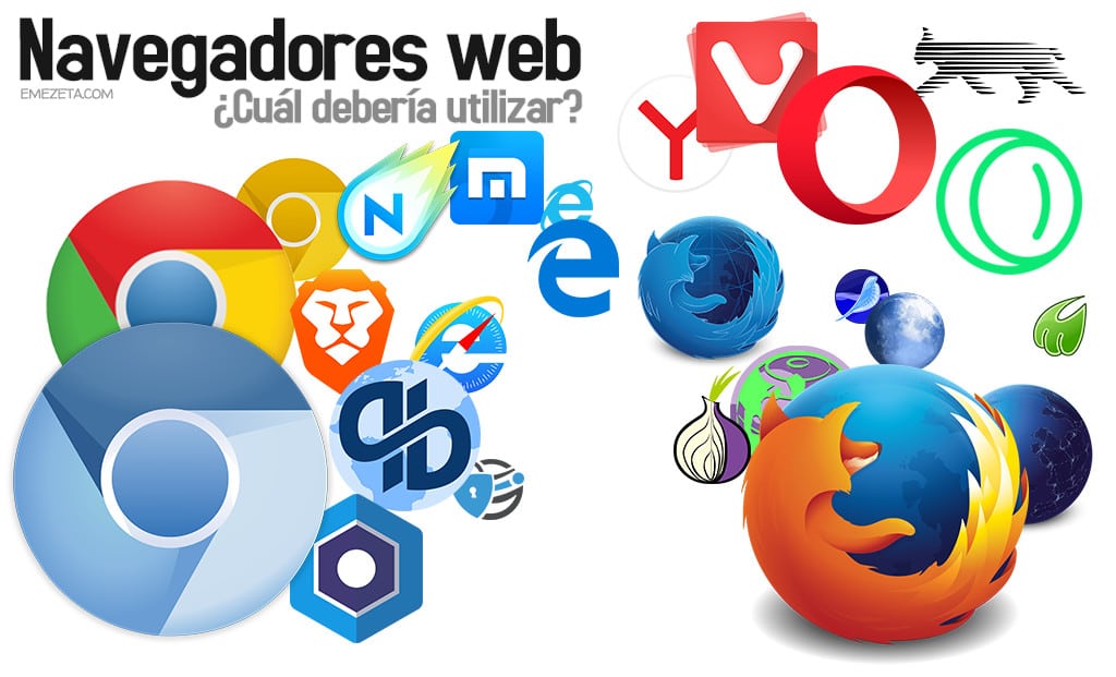 Hostil India idiota Navegadores web: ¿Cuál es el mejor navegador para mi? | Emezeta.COM