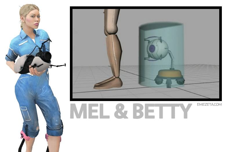 Portal 2: Contenido no utilizado (Mel y Betty)