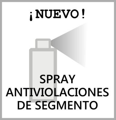 Spray anti-violaciones de segmento
