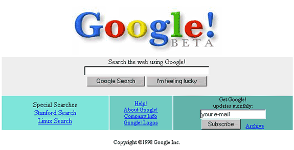 google 1998