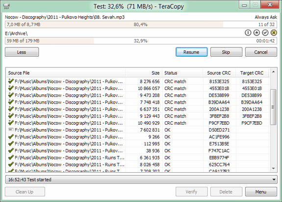 Teracopy: Mejora y optimiza las copias de archivos en Windows