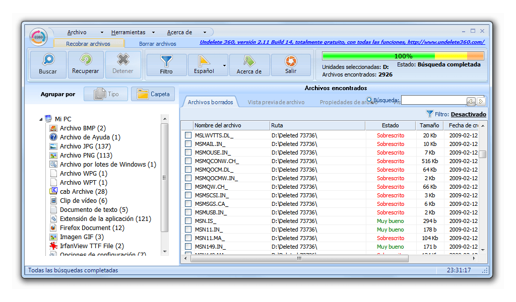 zapatilla excepto por Ligero 15 aplicaciones gratis para recuperar archivos borrados | Emezeta.COM