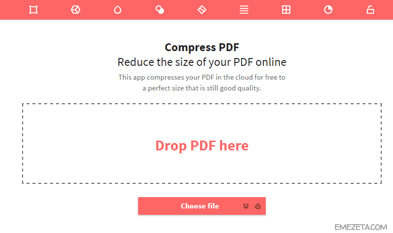 Reducir tamaño de un PDF online