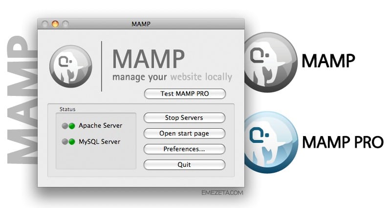 MAMP (Mac + Apache + MySQL + PHP)